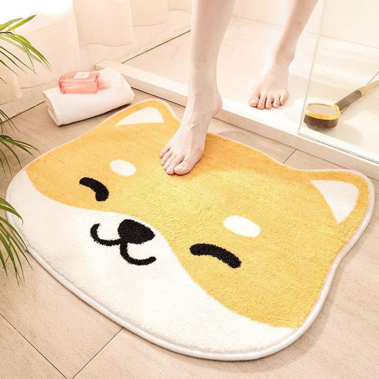 Cartoon Animal Bathroom Absorbent Rug