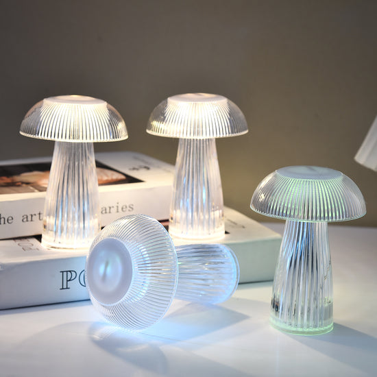 Creative Mushroom Atmosphere Electronic Jellyfish Table Lamp Home Decor